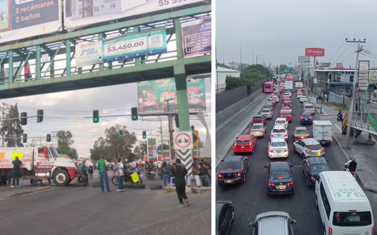Edomex | Cumplen más de 24 horas bloqueos en Ecatepec por falta de pagos