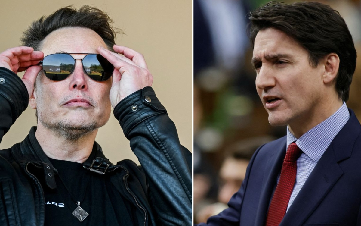 Elon Musk se sube al ring e insulta a Trudeau