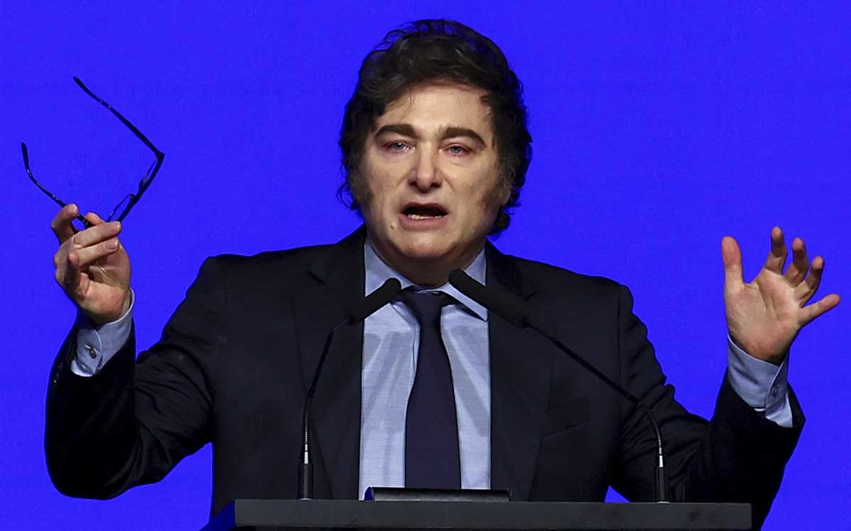 Milei aboga por una 'internacional derechista' con Argentina como 'faro para el mundo'