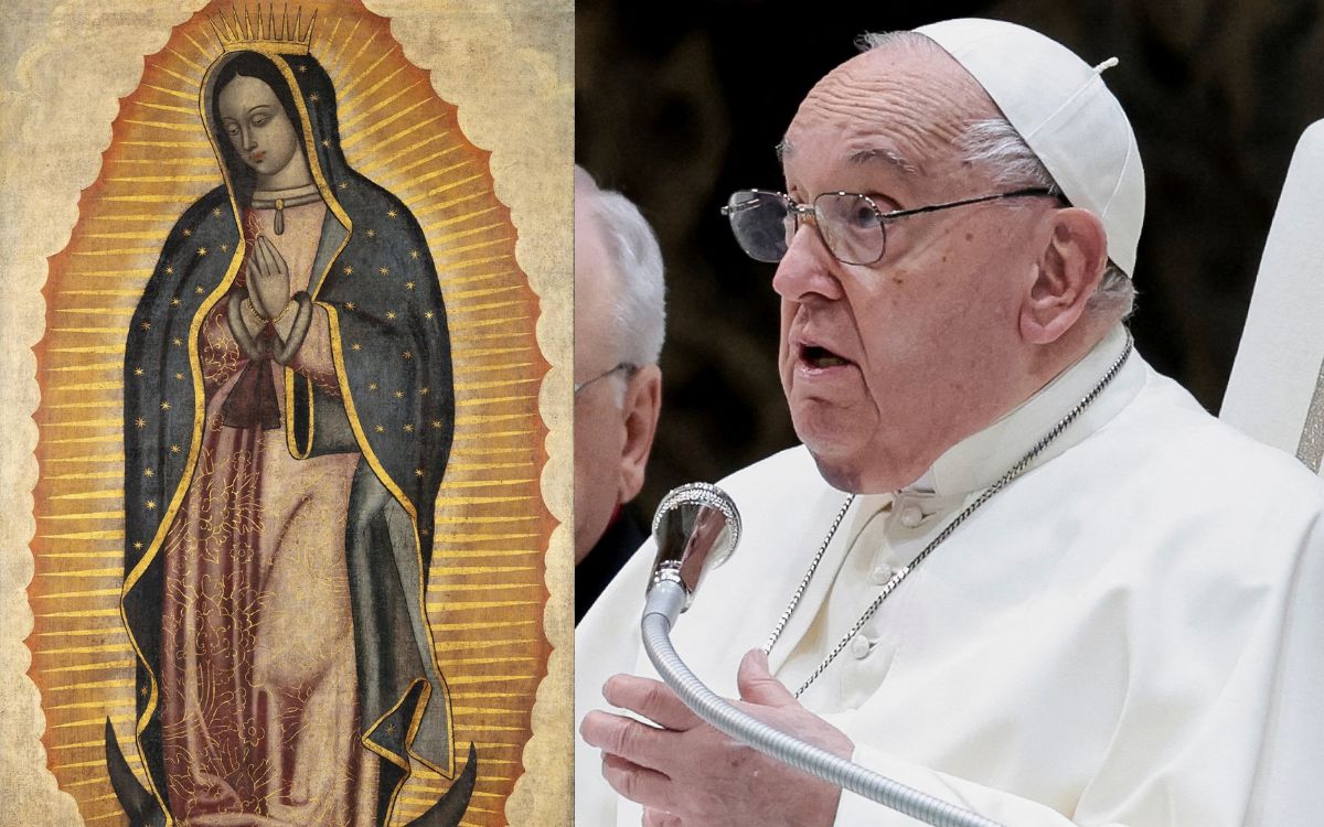 Papa Francisco lamenta uso 'ideológico' de la Virgen de Guadalupe para 'sacar provecho'