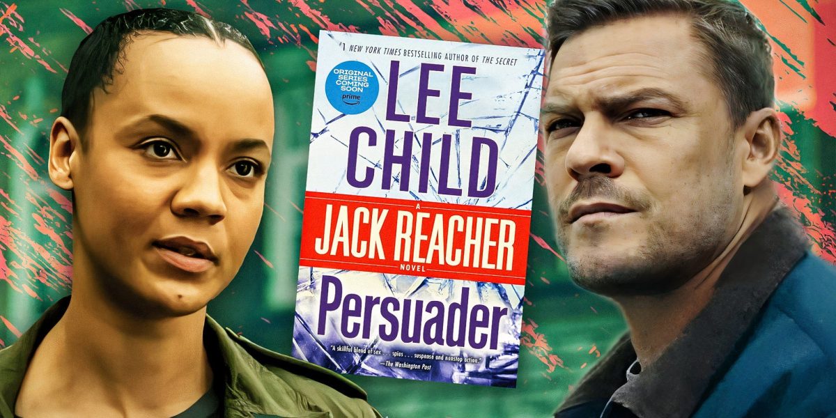 Por qué la temporada 3 de Reacher necesita a Neagley, incluso si ella no está en el libro Persuader de Lee Child