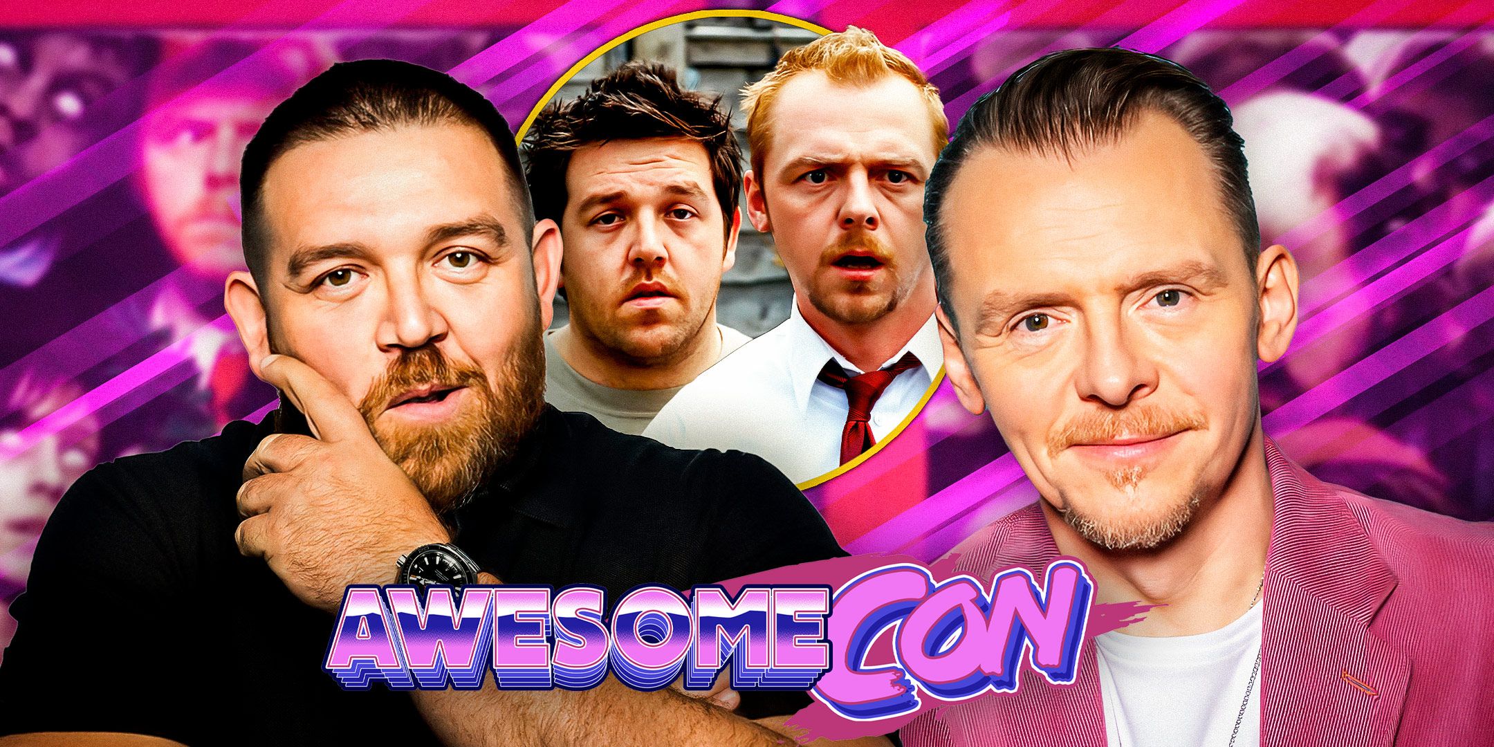 Simon Pegg y Nick Frost se reúnen para hablar sobre éxitos pasados como Hot Fuzz, Shaun Of The Dead y más