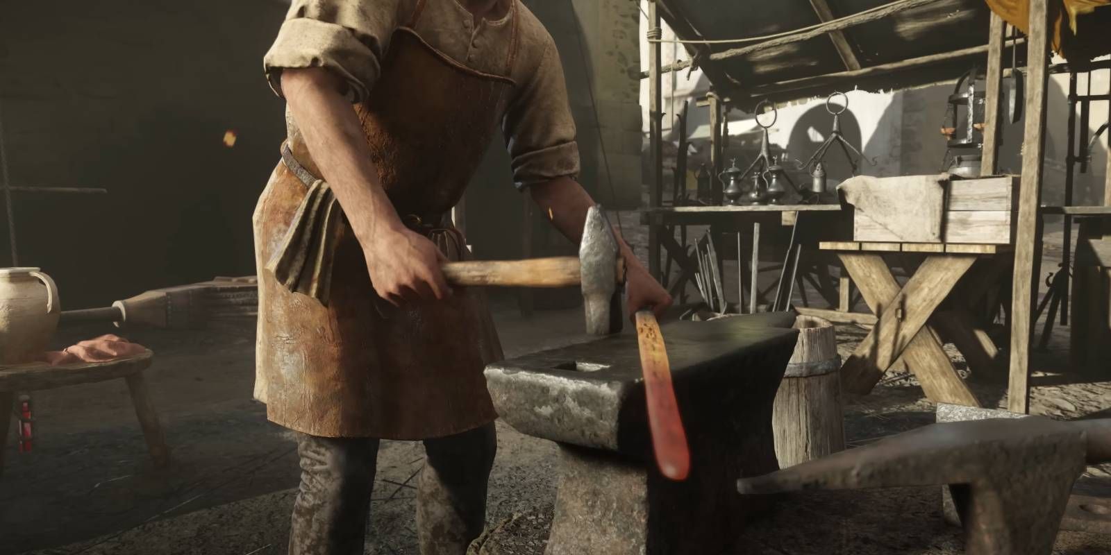 Kingdom Come: Deliverance 2 - Cómo reparar armas y armadura
