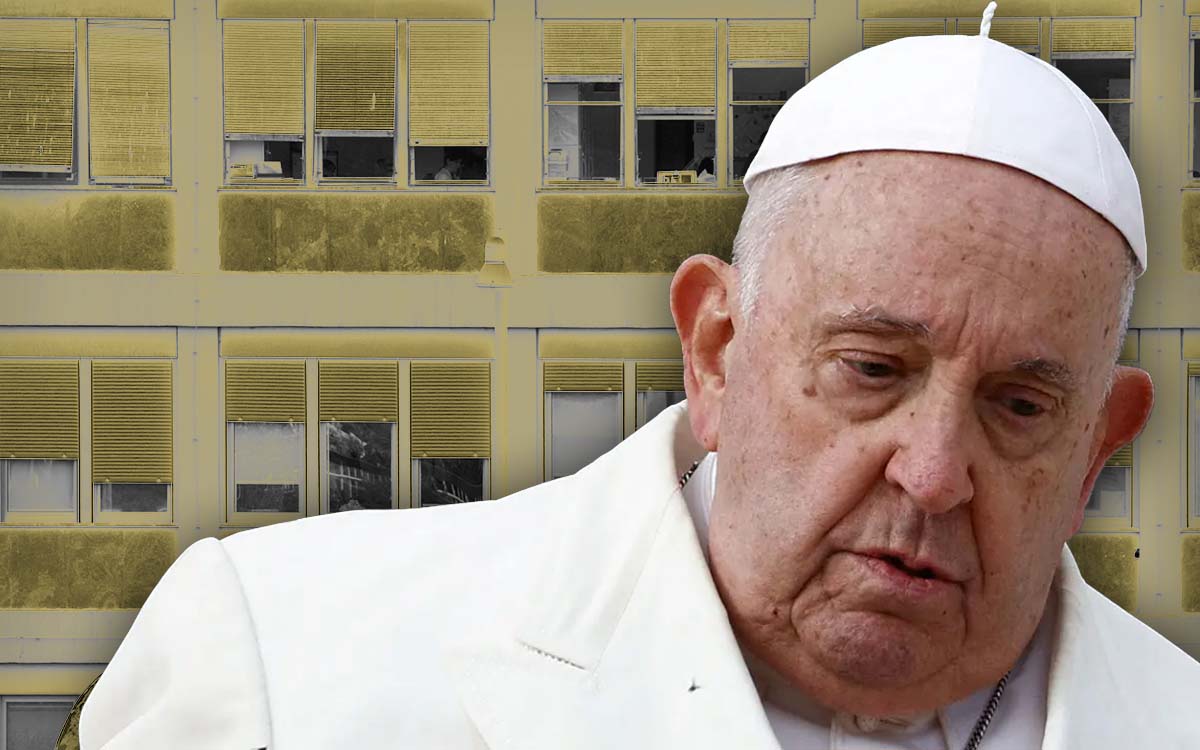 El papa no ha sufrido más crisis y puede levantarse; insuficiencia renal 'no es preocupante'