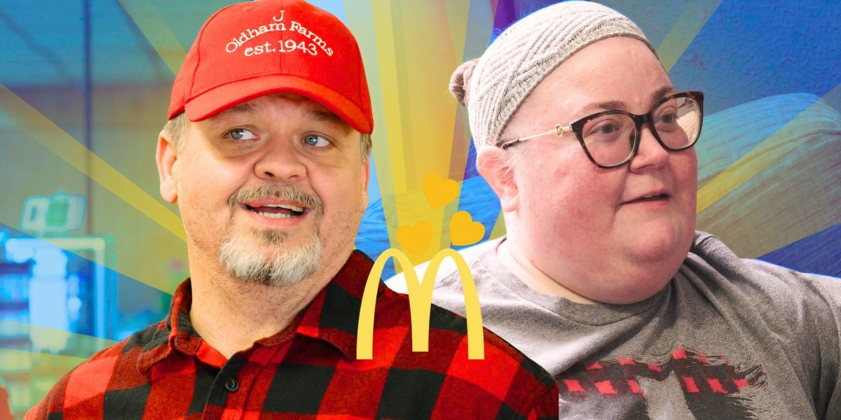 "¿Se enamoró en McDonald's?": Hermanas de 1000 libras Chris & Brittany Combs Pendiendo de peso de los viajes en comparación (estoy seguro de que se tienen de espaldas en medio de Tammy queriendo dejar Kentucky y Fears para el futuro del show)