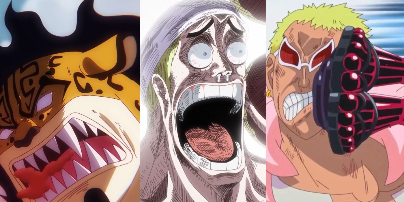 8 villanos de una pieza que no estaban preparados para luchar contra el mono D. Luffy