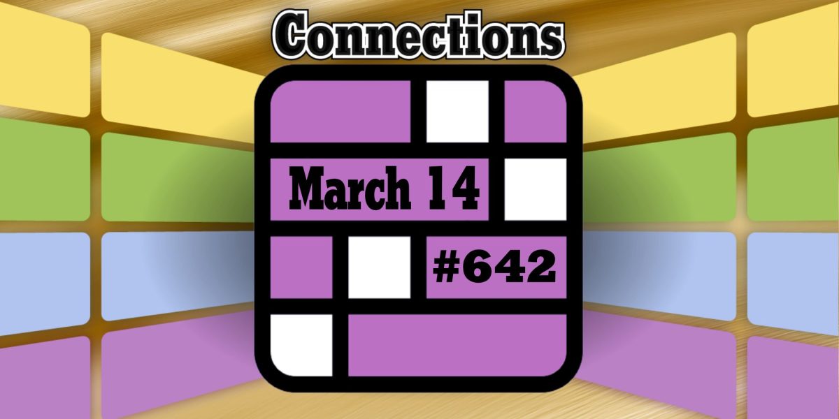 Conexiones y respuestas de hoy para el 14 de marzo de 2025 (rompecabezas #642)