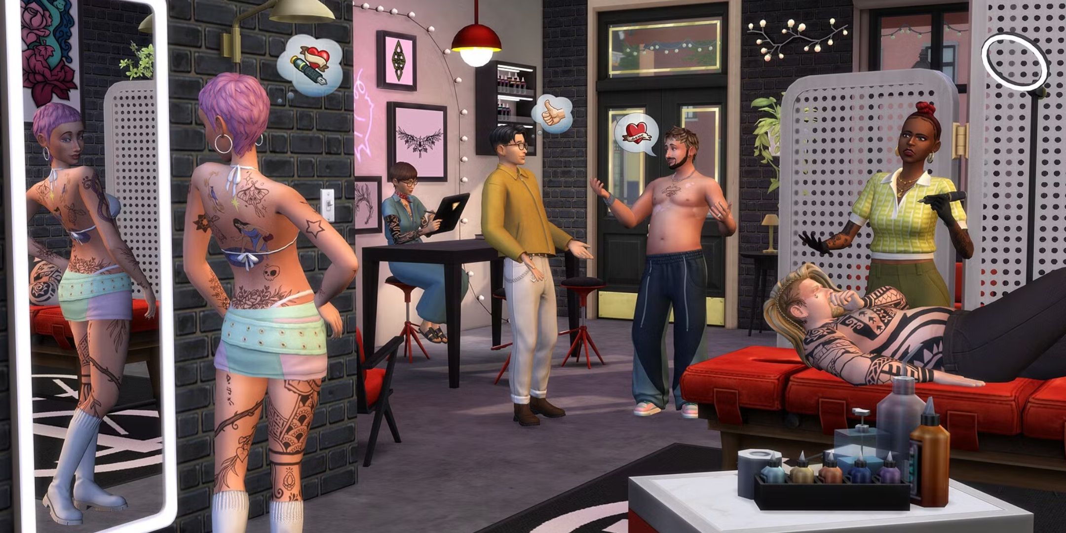 The Sims 4: Empresas y pasatiempos – Cómo abrir y ganar dinero con un salón de tatuajes