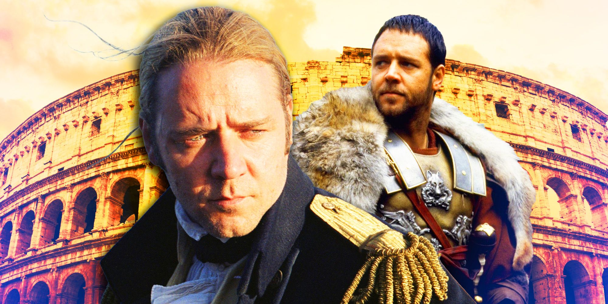 Gladiator vs. Master and Commander: What Russell Crowe Movie es mejor