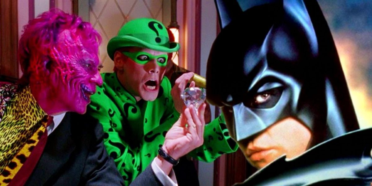 La disputa de Batman Forever de Tommy Lee Jones y Jim Carrey explicó: "No puedo sancionar tu bufonería"