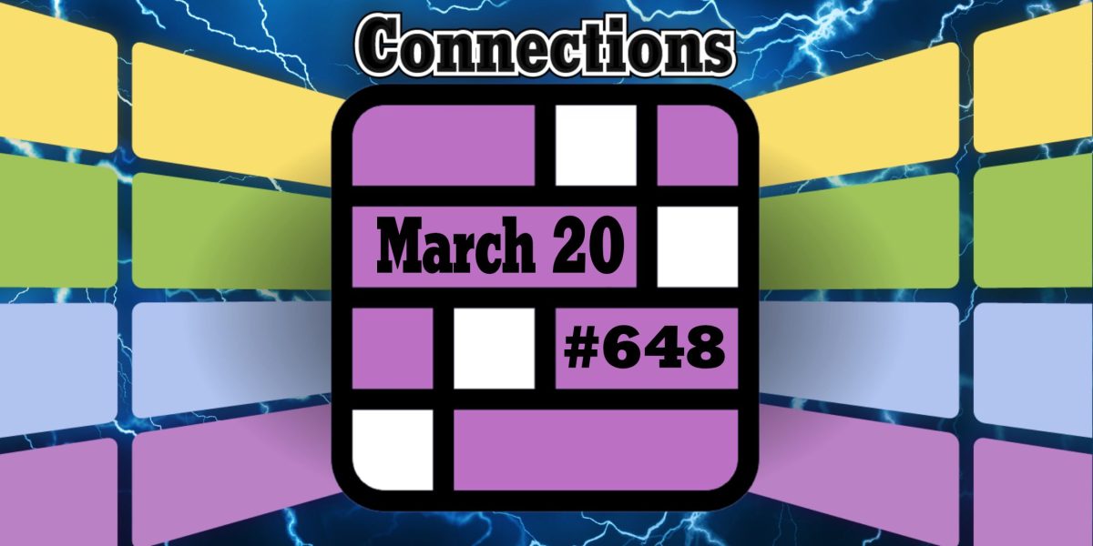Conexiones y respuestas de las conexiones de hoy para el 20 de marzo de 2025 (rompecabezas #648)