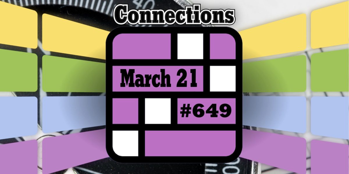 Conexiones y respuestas de hoy para el 21 de marzo de 2025 (rompecabezas #649)