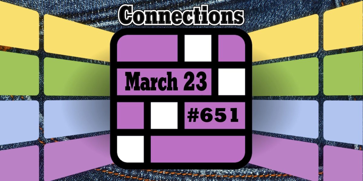 Conexiones y respuestas de hoy para el 23 de marzo de 2025 (rompecabezas #651)