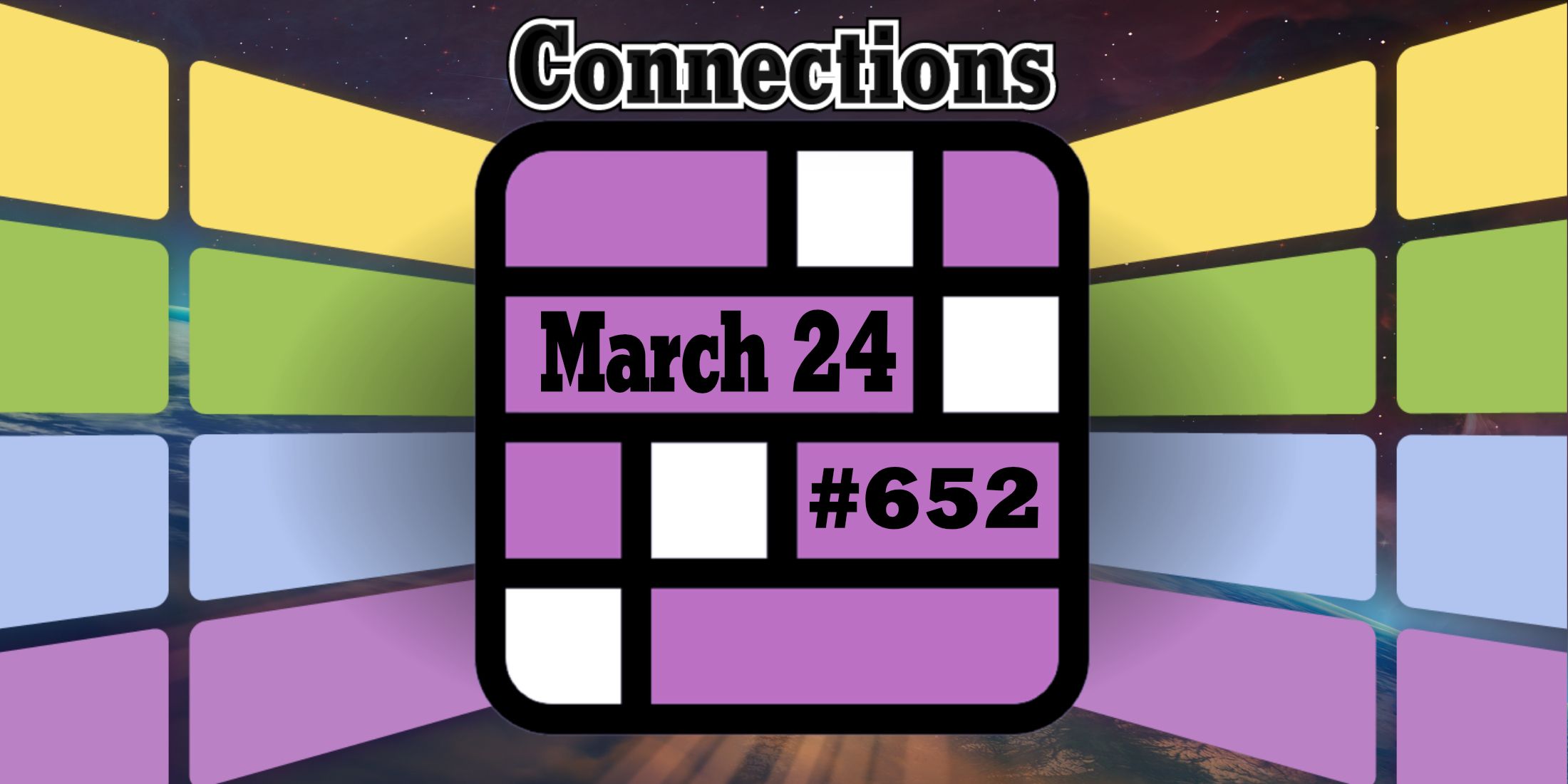 Conexiones y respuestas de las conexiones de hoy para el 24 de marzo de 2025 (rompecabezas #652)