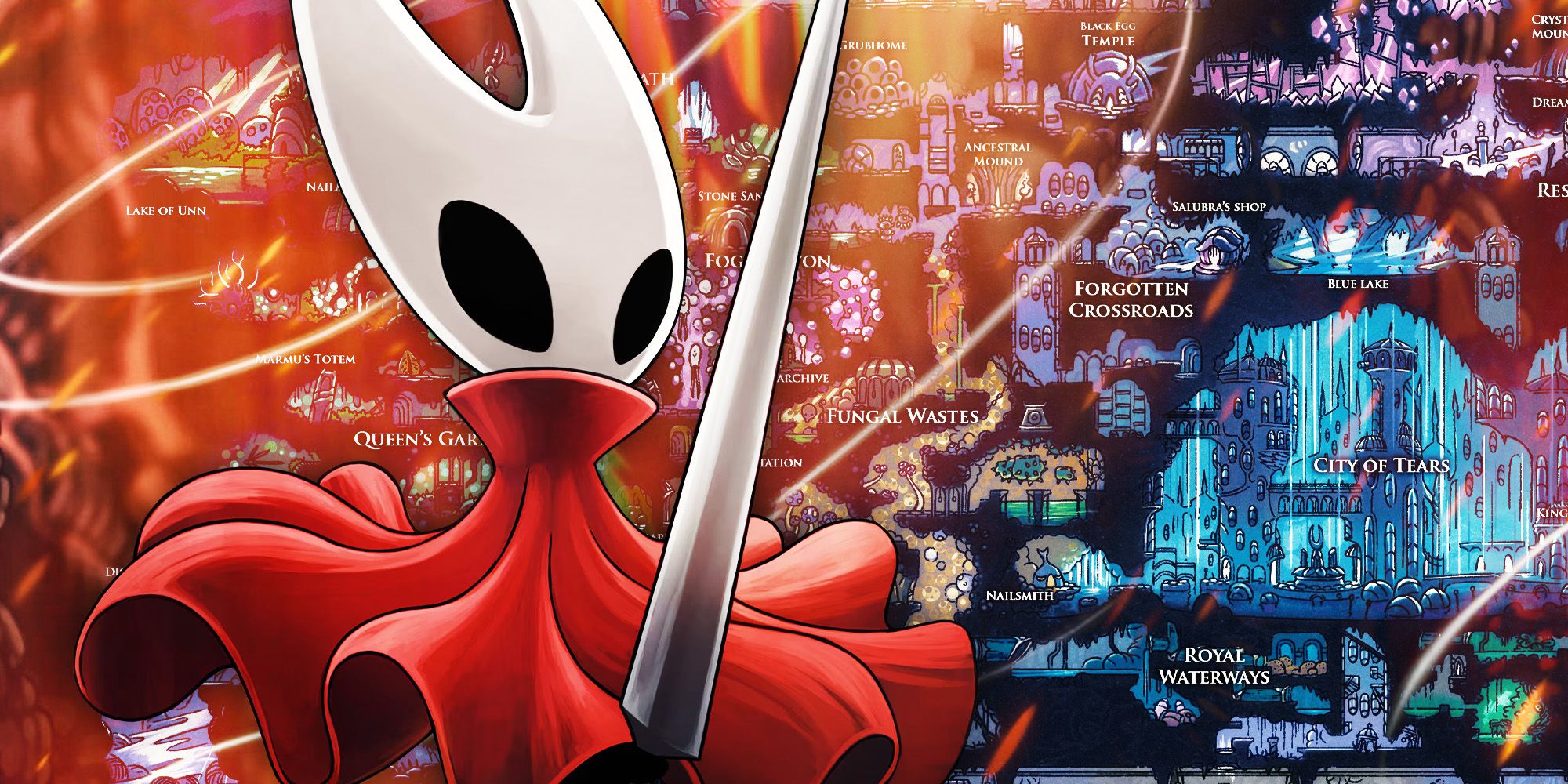 Hollow Knight: Silksong podría tener que ser la mayor metroidvania en funcionar
