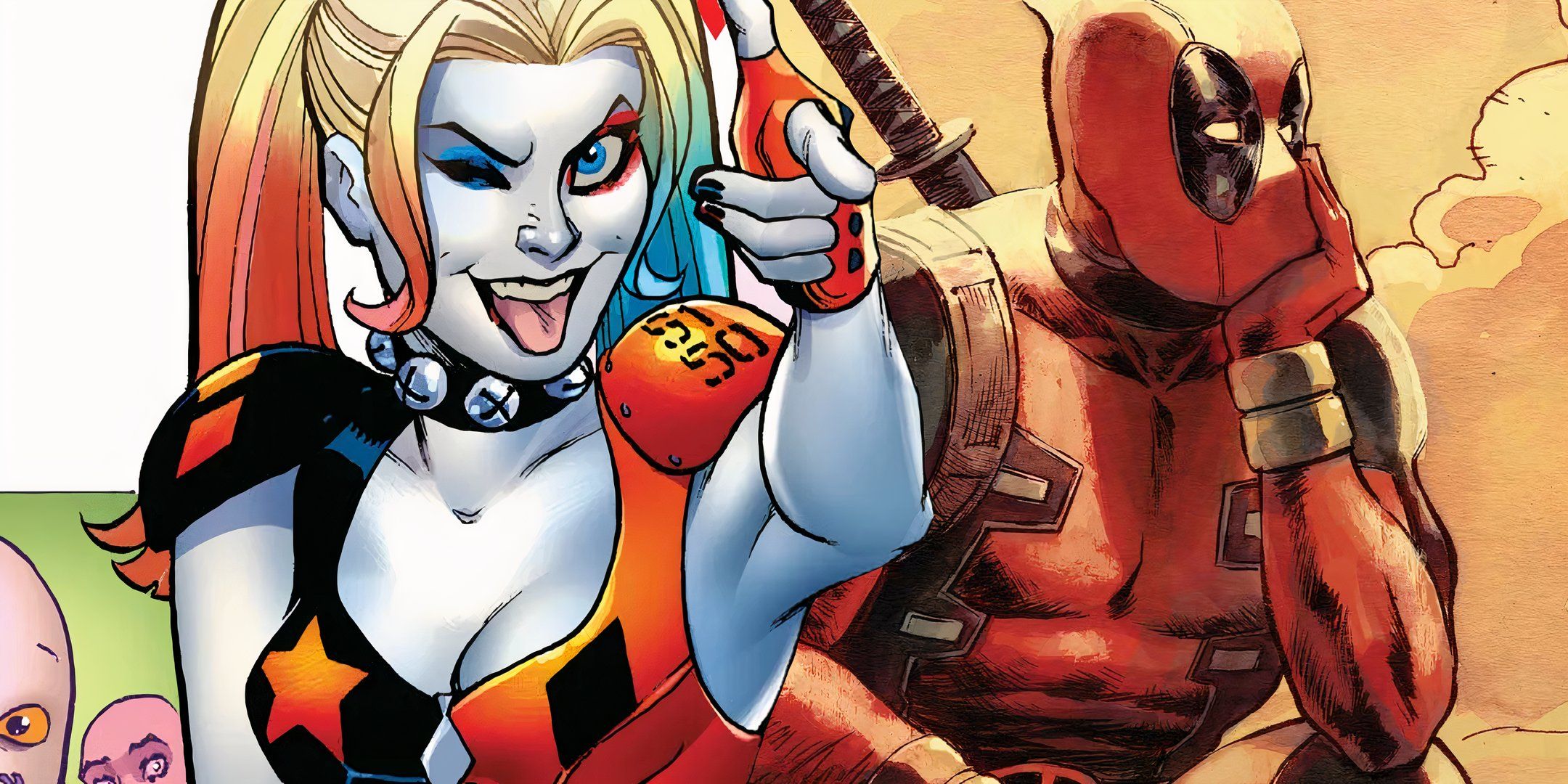 8 hilarantes tiempos Harley Quinn era más como Deadpool que incluso Deadpool mismo