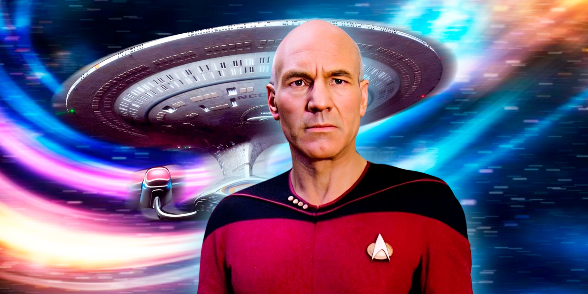 Jean-Luc Picard estableció un disco no deseado de Star Trek como el capitán de 2 barcos de la Flota Estelar diferentes