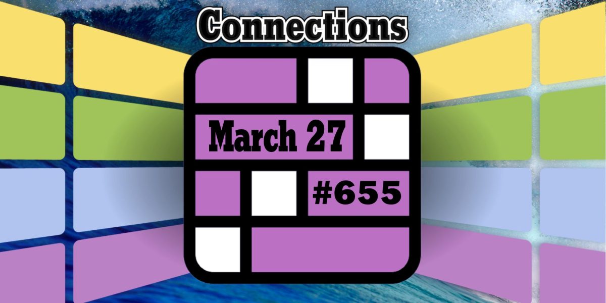 Conexiones y respuestas de hoy para el 27 de marzo de 2025 (rompecabezas #655)