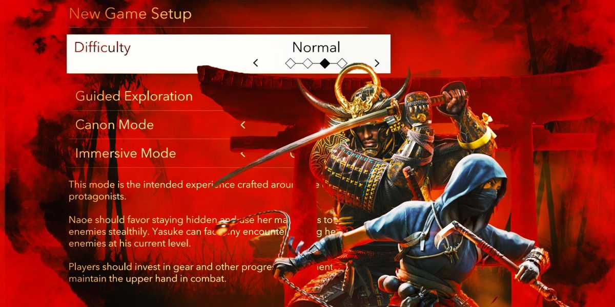 La mejor dificultad para establecer Assassin's Creed Shadows no es lo que esperaba