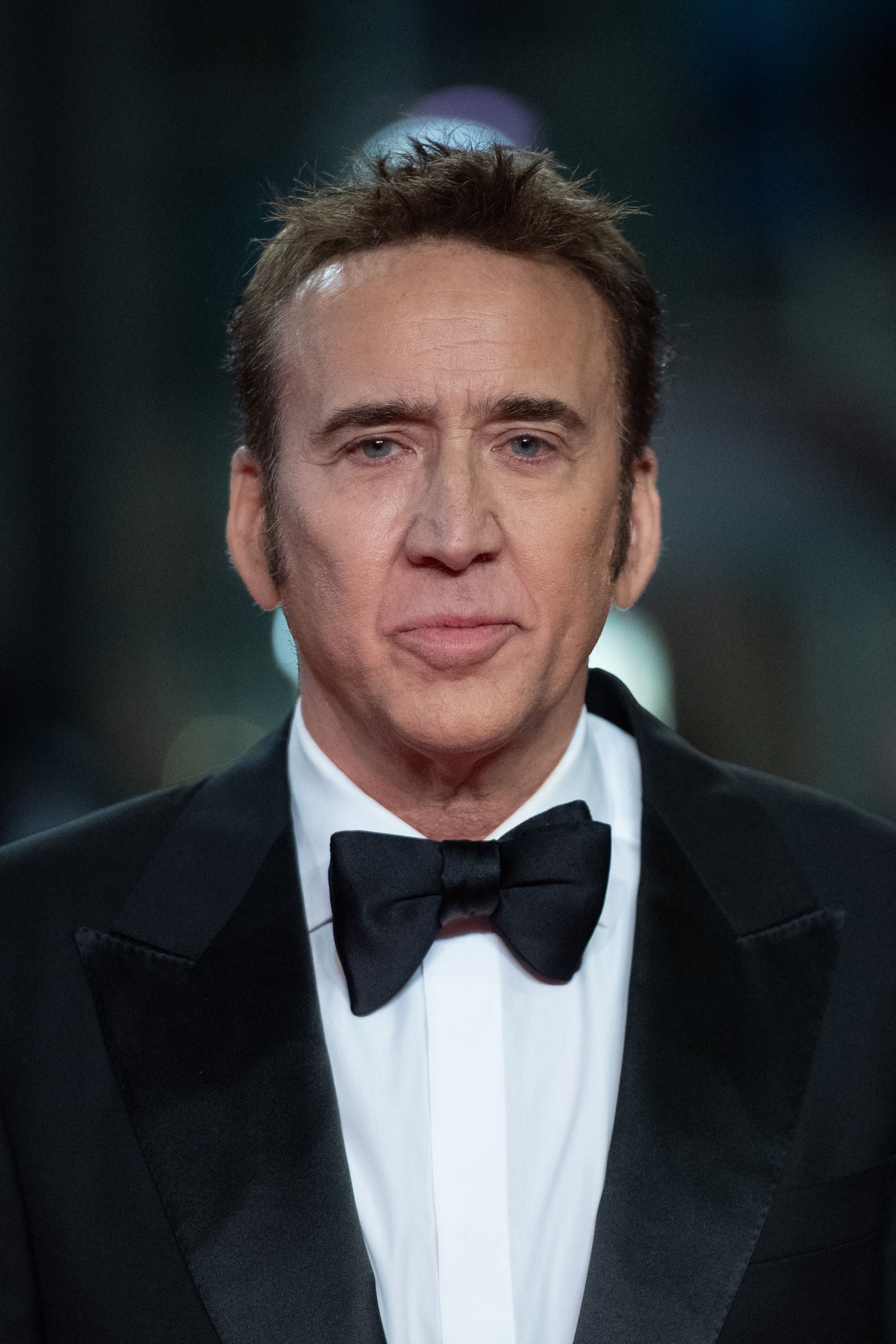 Molchado de la cabeza de Nicolas Cage en el 77º Festival de Cine de Cannes 'The Surfer' Premiere
