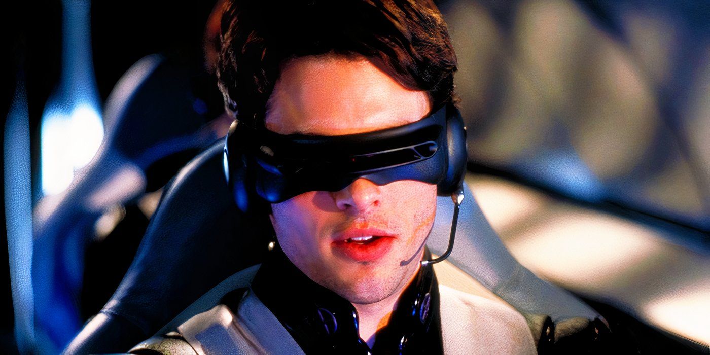 Cyclops de James Marsden pilotando el Blackbird en X-Men
