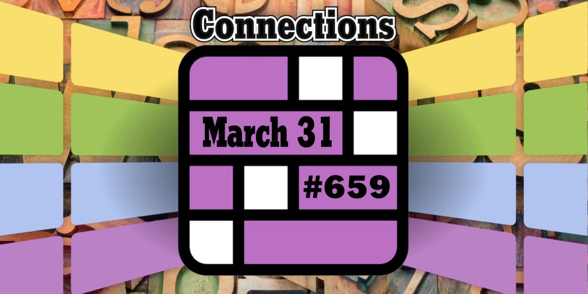 Conexiones y respuestas de hoy para el 31 de marzo de 2025 (rompecabezas #659)