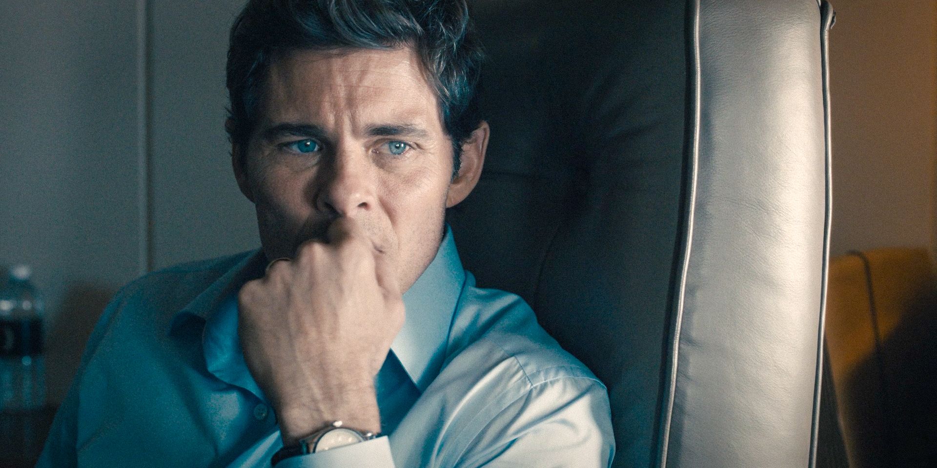 James Marsden de Paradise explica por qué el presidente Bradford mantuvo ese secreto de Xavier