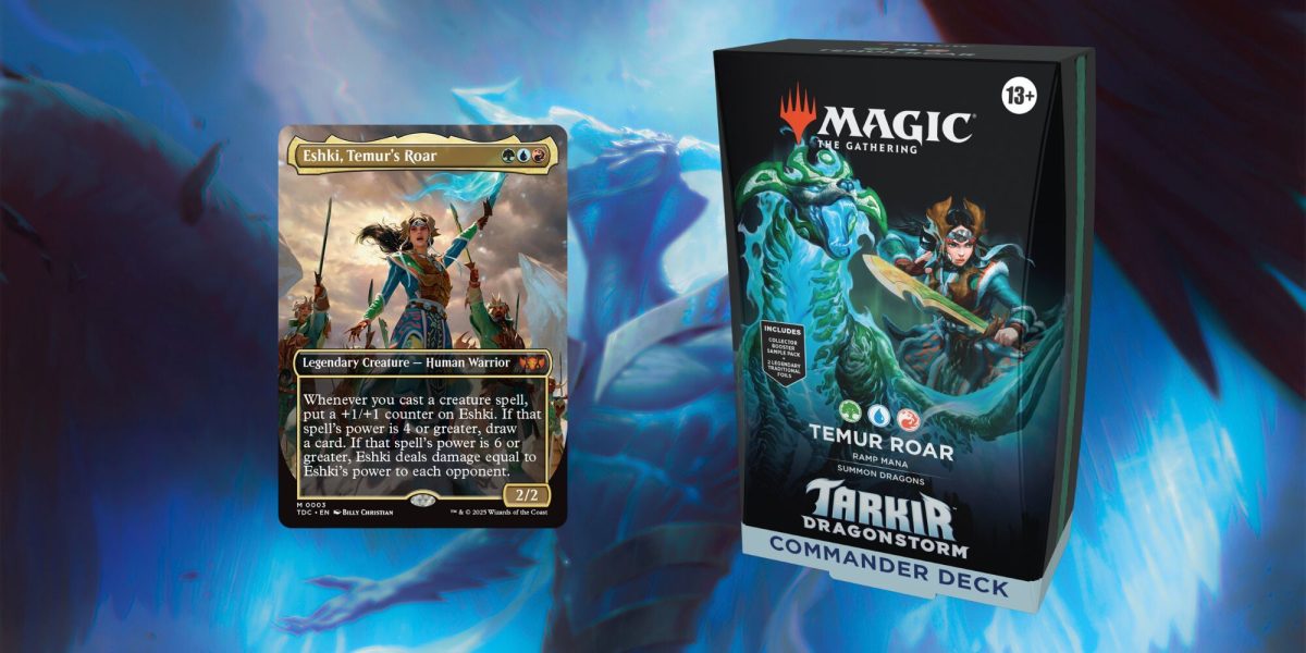 Cómo actualizar la magia: la mazo de comandantes de Temur Roar de The Gathering