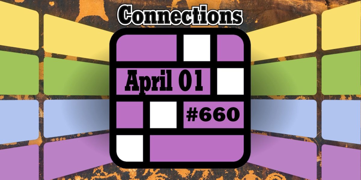 Conexiones y respuestas de hoy para el 01 de abril de 2025 (rompecabezas #660)