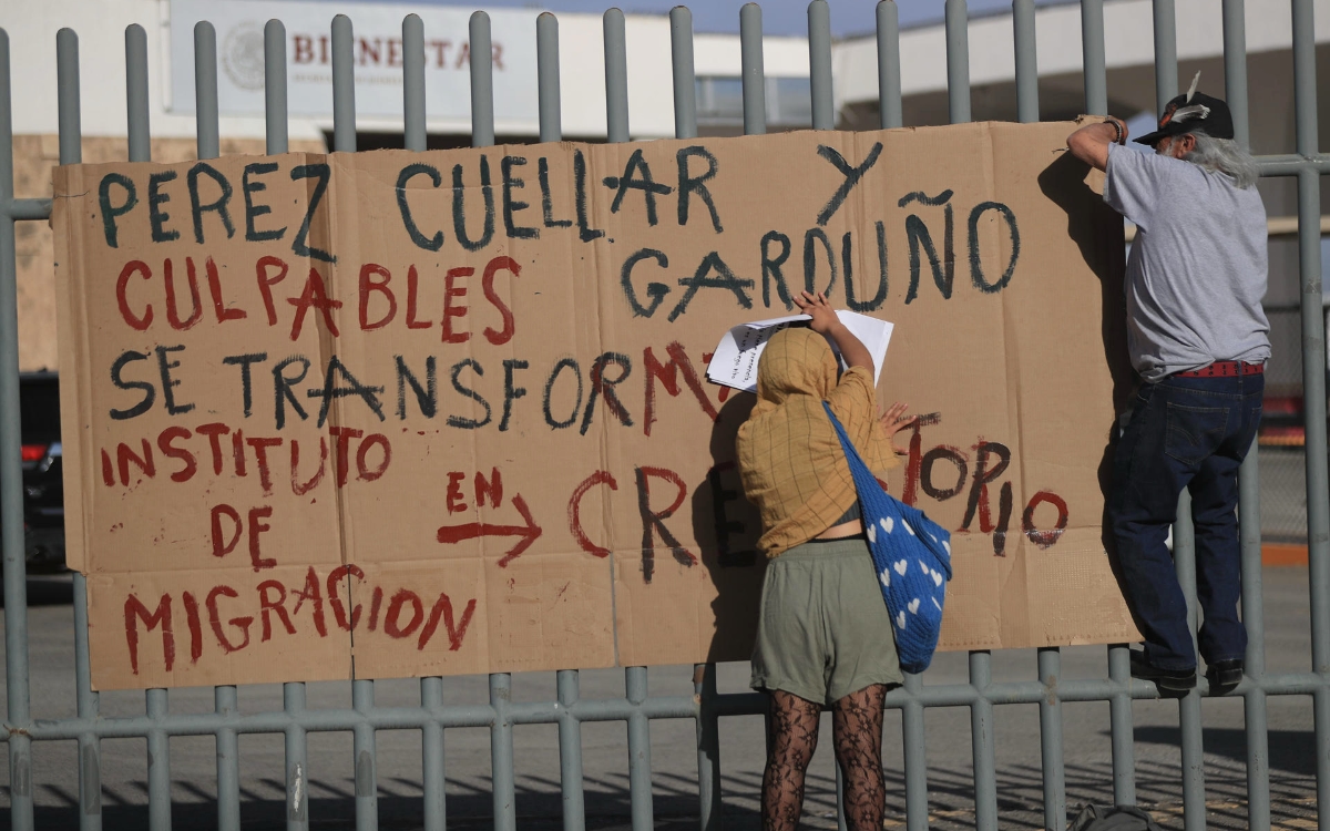 A 2 años de incendio en estación migratoria de Cd. Juárez, Garduño ofrecerá disculpa