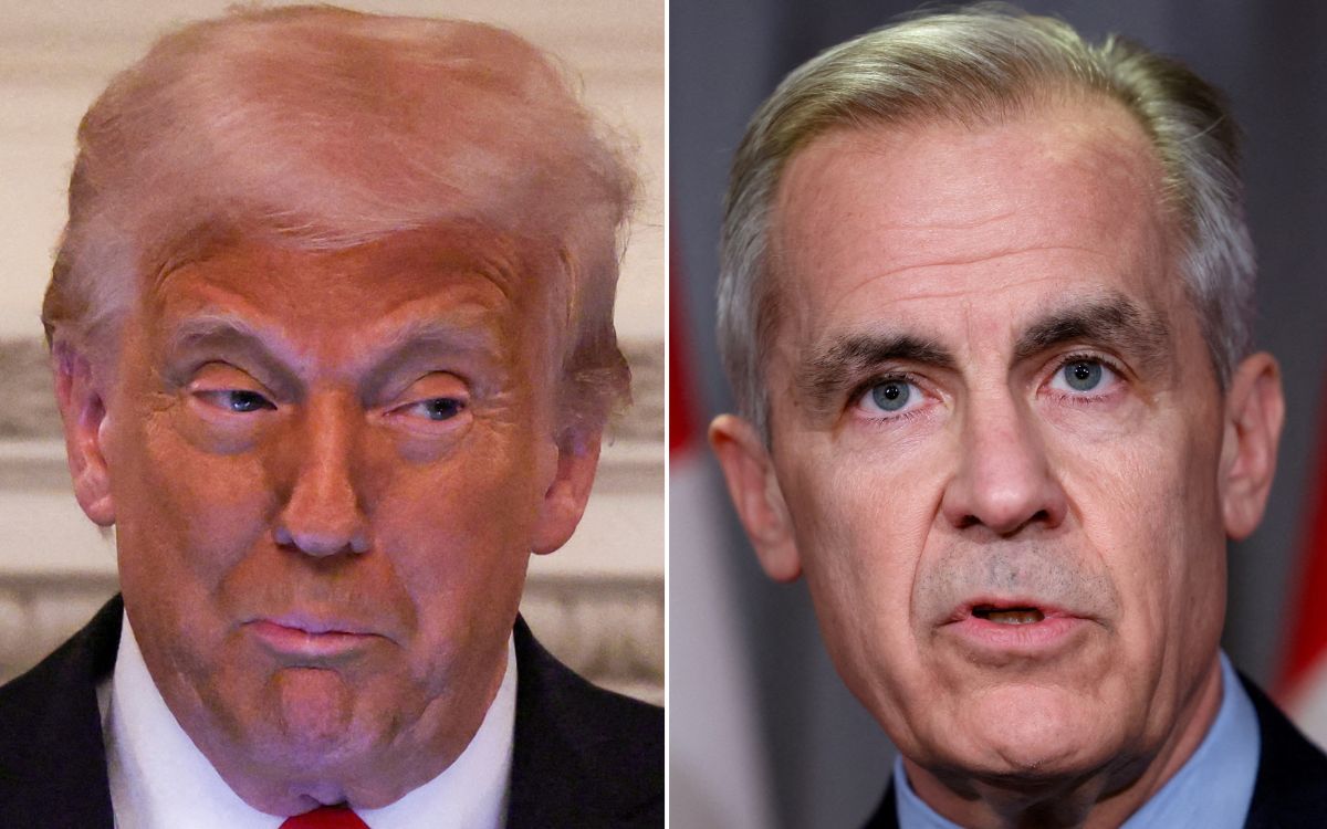 Cómo fue la primer llamada oficial entre Trump y Carney, nuevo primer ministro de Canadá