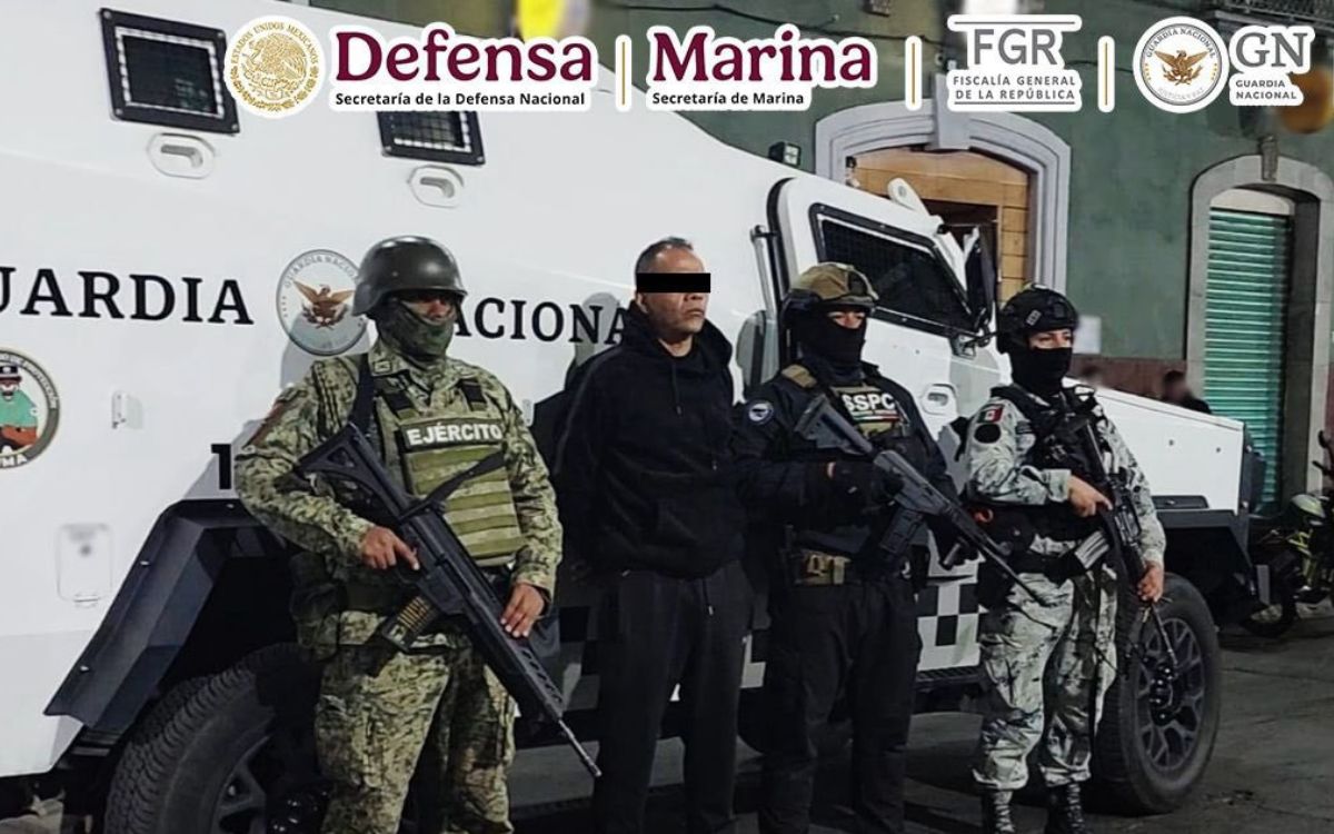 Detienen al 'Lastra', líder reclutador del CJNG, relacionado a campos de adiestramiento