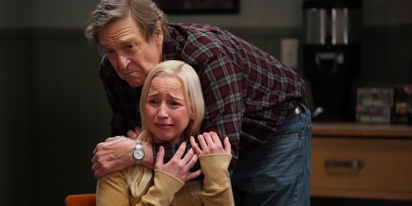 Becky y Dan en el episodio de Conners Cheating Revelations