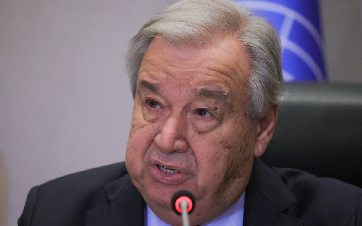Guterres: 'Todos perdemos' en una guerra comercial