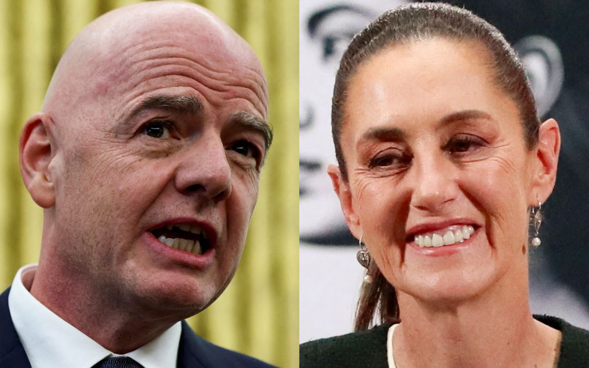Infantino visitará 'muy pronto' México, de cara al Mundial 2026: Sheinbaum