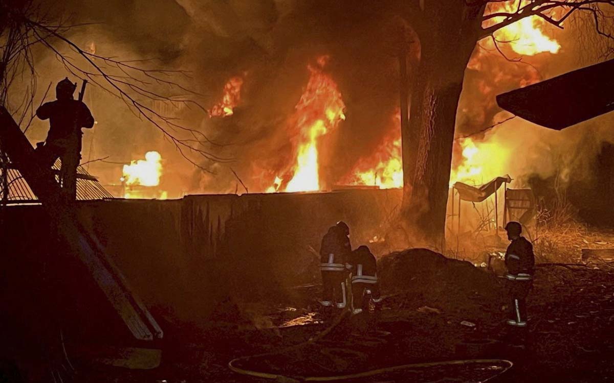 Rusia y Ucrania cruzan ataques masivos con drones