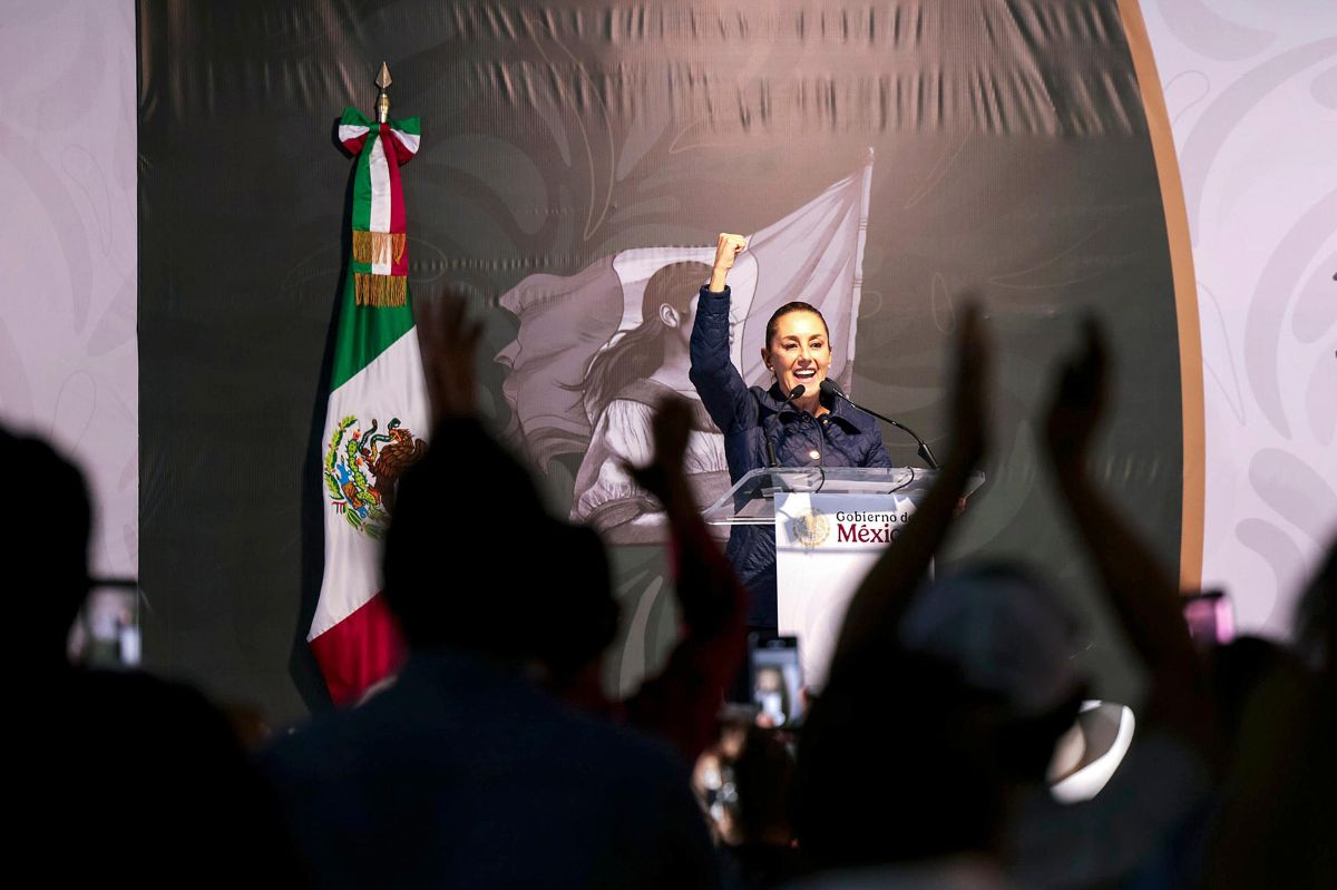 Sheinbaum: "México será el país más democrático del mundo al elegir a los tres poderes"