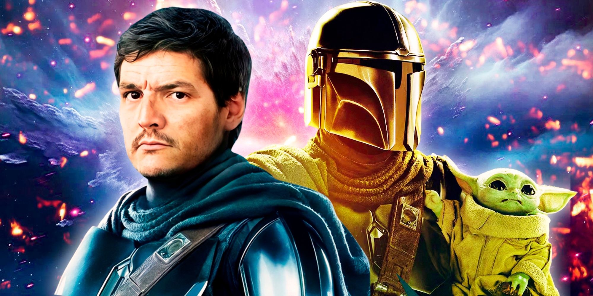 Primera imagen de Pedro Pascal desenmascarada en el Mandalorian & Grogu