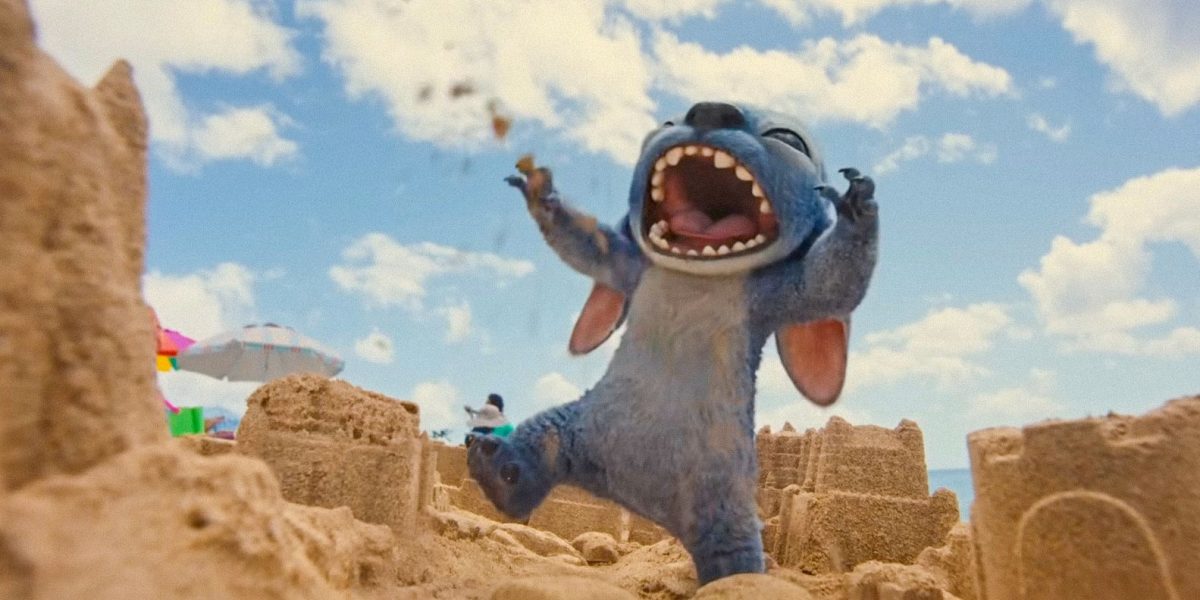 Lilo & Stitch Clip encuentra a Lilo tratando de unirse con una puntada muy traviesa