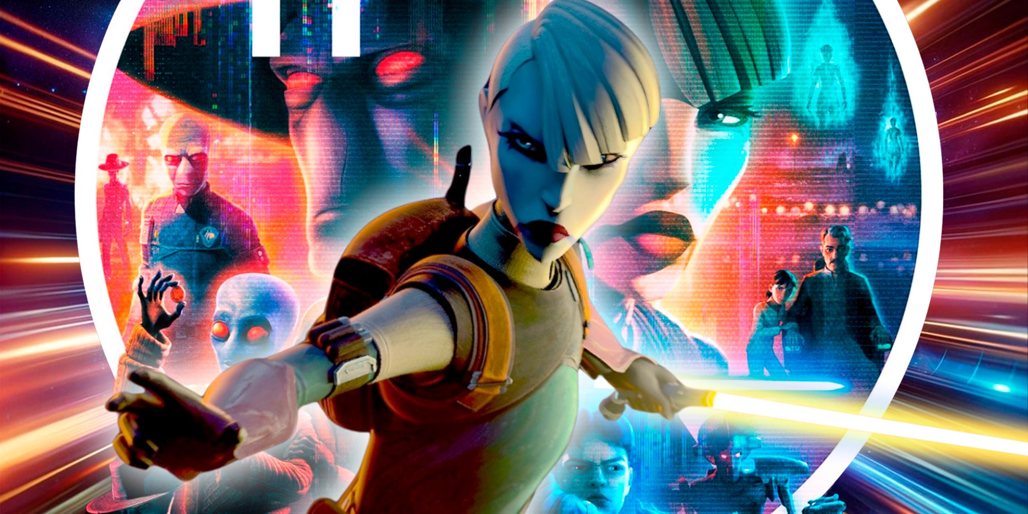 Santa mierda, Asajj Ventress que se enfrenta a un inquisidor es un enfrentamiento de Star Wars con el que solo he soñado