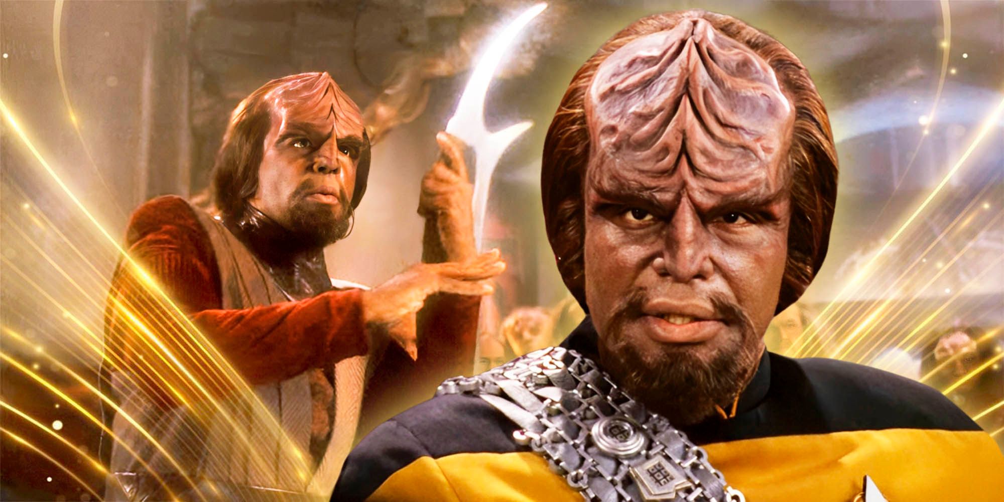 Estoy sorprendido que el arma Klingon más famosa de Star Trek no apareció hasta la temporada 4 de TNG