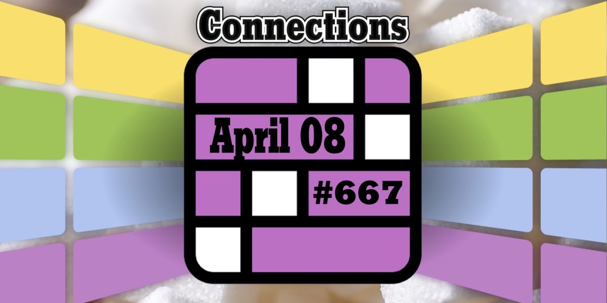 Conexiones y respuestas de hoy para el 08 de abril de 2025 (rompecabezas #667)