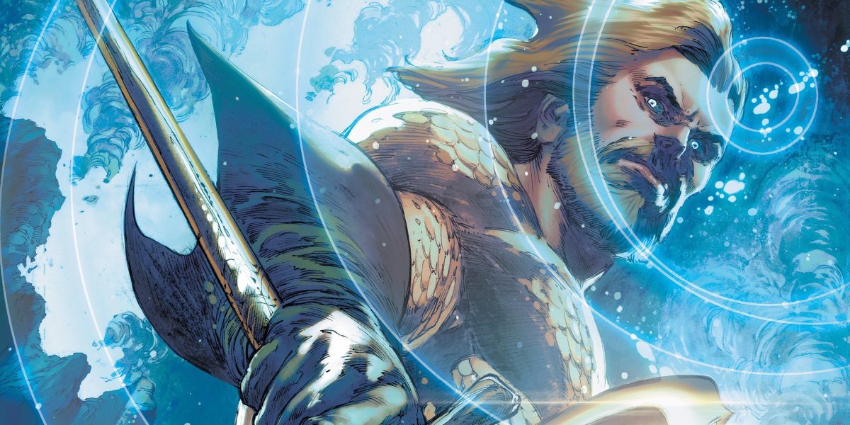 La nueva arma de Aquaman es aún más metal pesado que Jason Momoa: "The Trilance Saber"