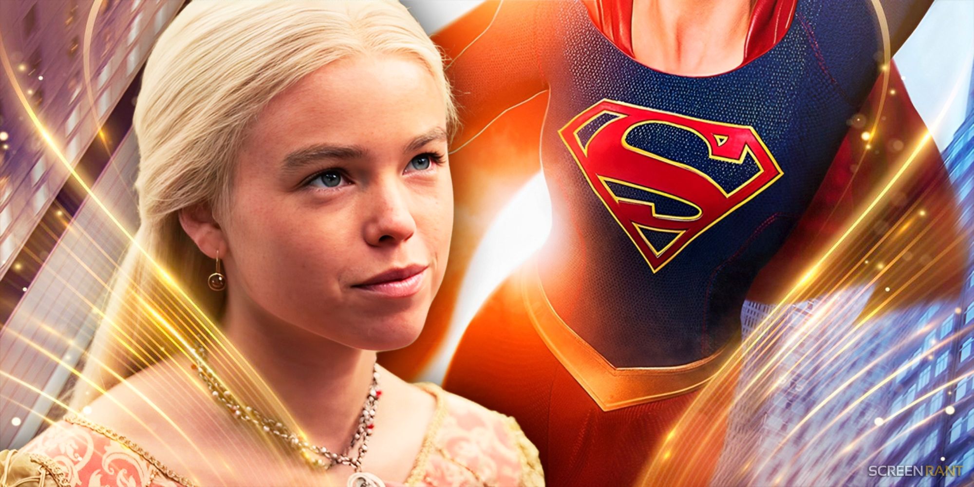 La foto de la película Supergirl revela la primera mirada al disfraz de superhéroes de Milly Alcock