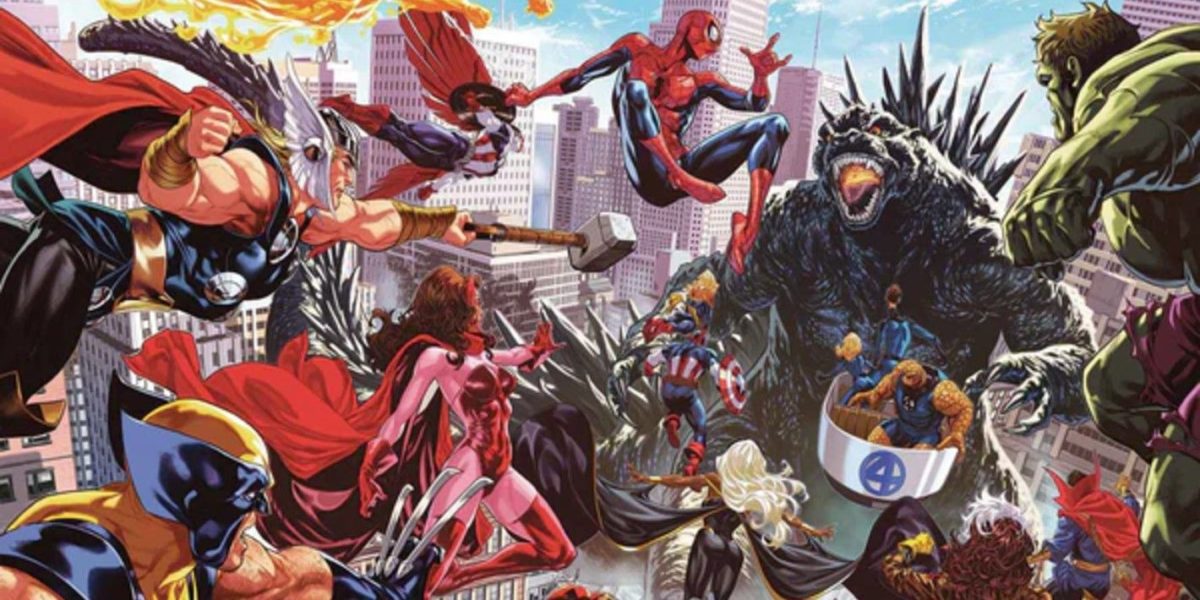 Godzilla está listo para destruir el universo Marvel en una serie completamente nueva, dejando al MCU celoso