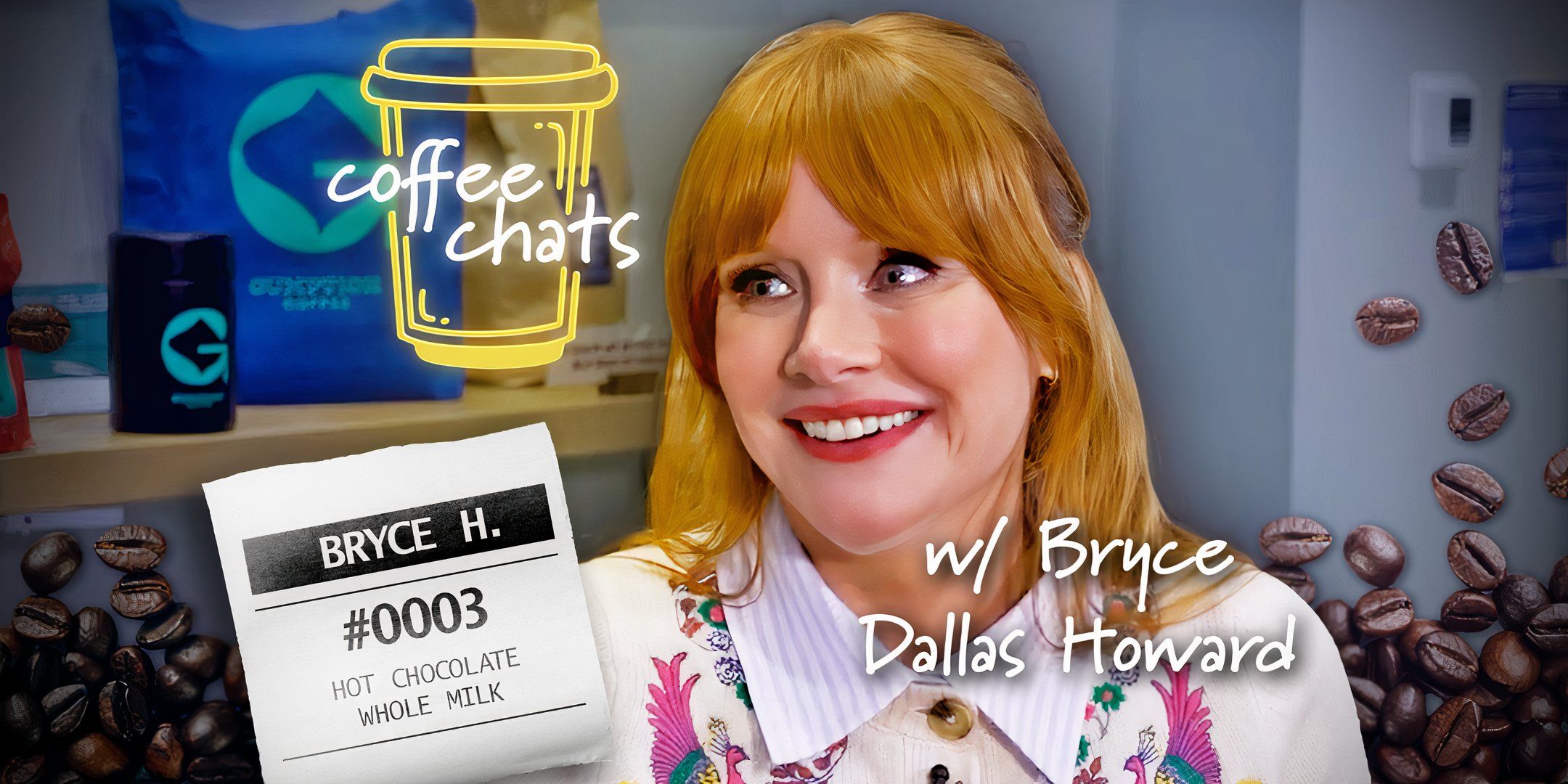 Chats de café Episodio 3: Bryce Dallas Howard en su nuevo documental Pets, una misteriosa criatura de Star Wars y su amor por la cacao caliente