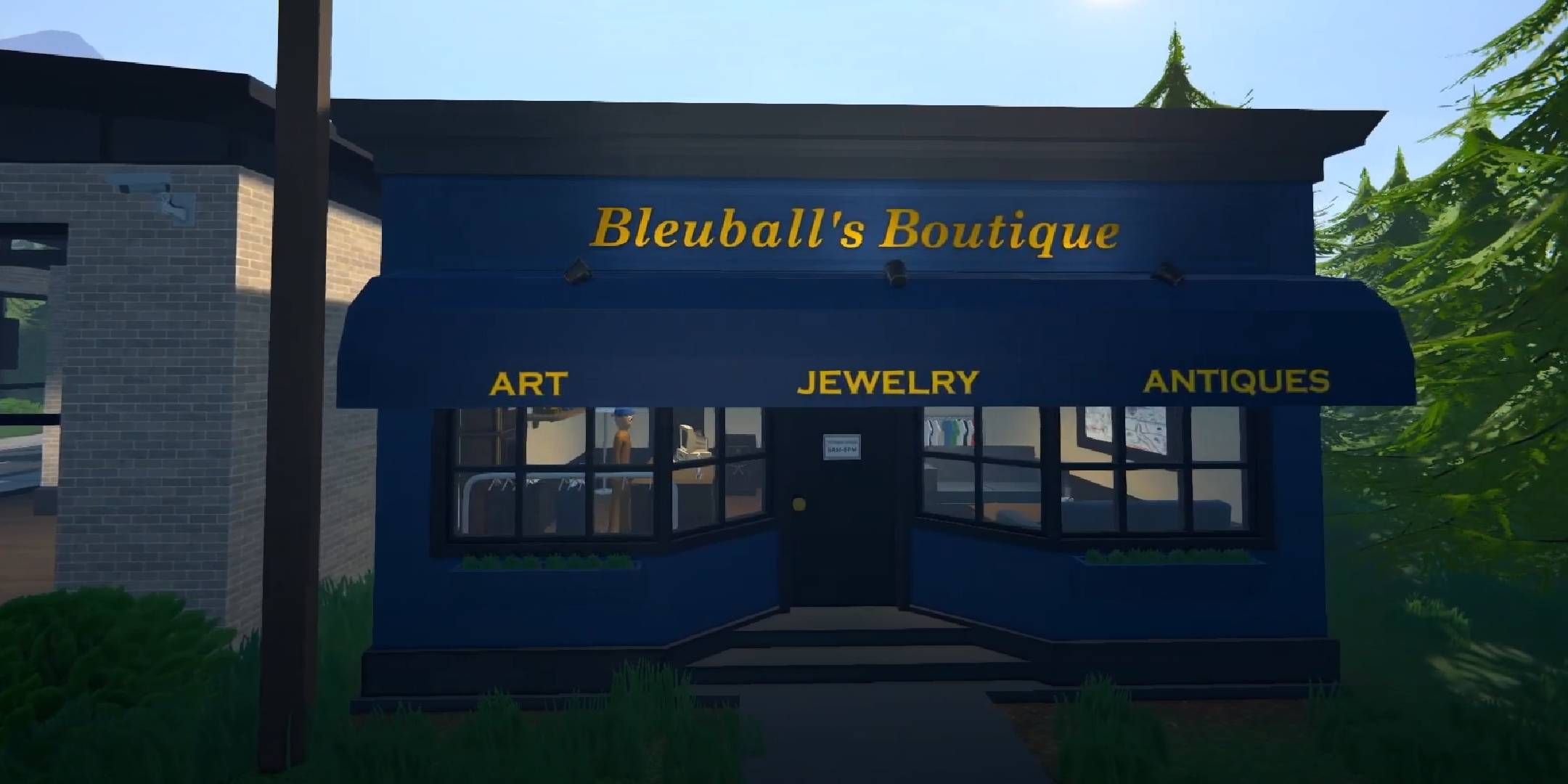 Anexo 1: dónde encontrar la ubicación boutique de Bleuball y todo lo que vende