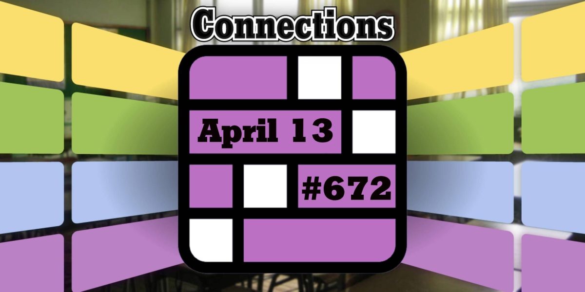 Conexiones y respuestas de hoy para el 13 de abril de 2025 (rompecabezas #672)