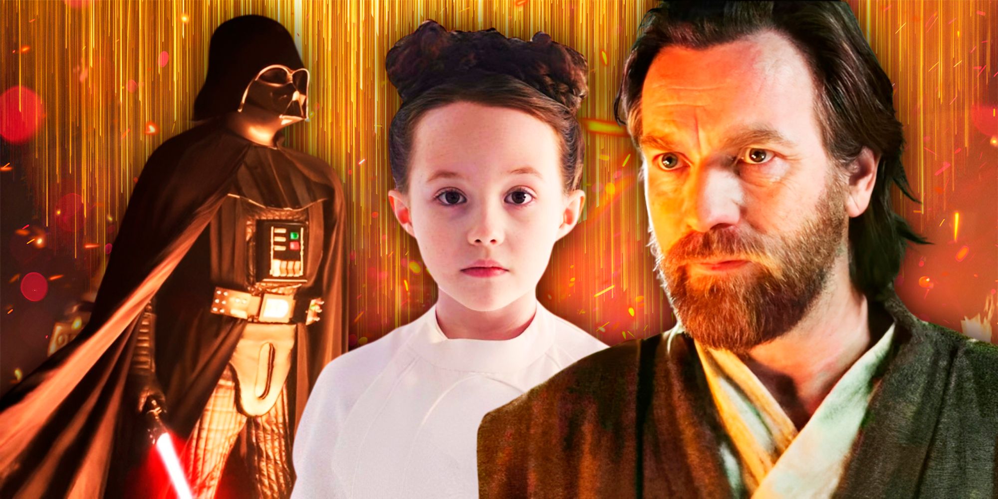 Estas dos tomas demuestran totalmente el mayor problema con el programa Obi-Wan Kenobi de Disney