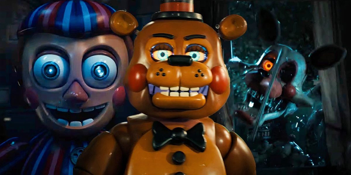 Cada nuevo y regresando animatronic en cinco noches en el avance de Freddy's 2's Trailer